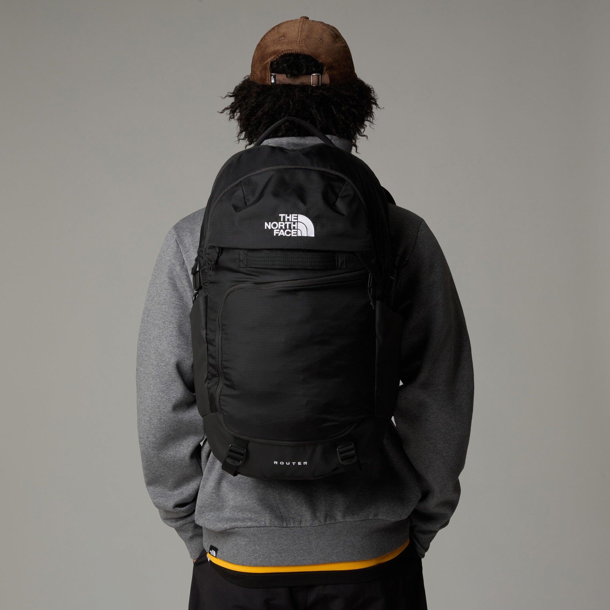 Mochila Negra The North Face Router Black 7/7