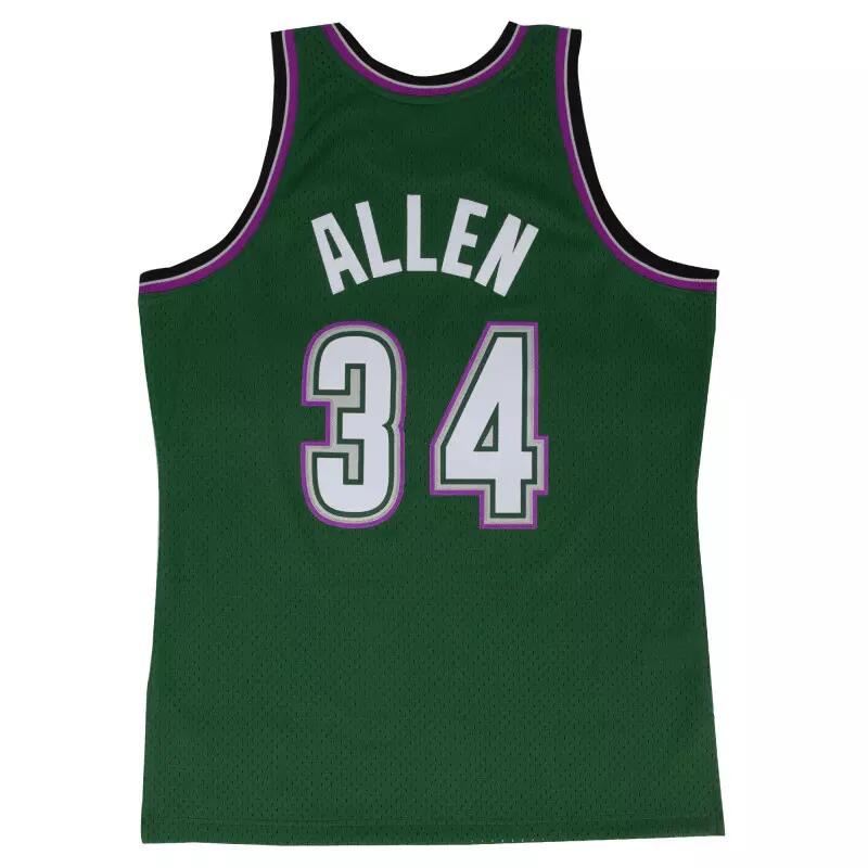 Basketbalshirt Mitchell & ness model SMJYGS18181-MBUDKGN96RAL voor mannen 2/3