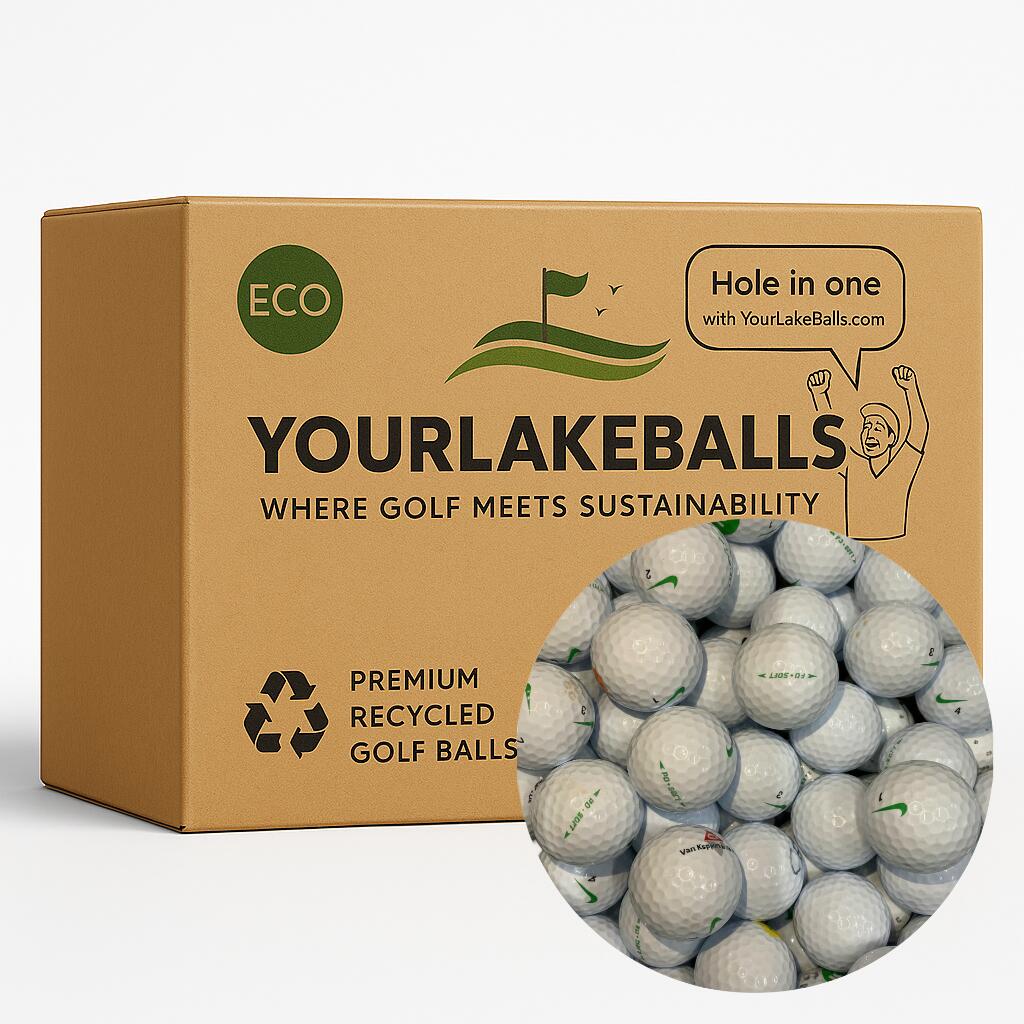 24 Used Nike PD Soft Golf Balls – Lakeballs