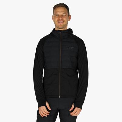 Heren cross-country skiing jas waterproof breathable nordic hybrid hooded