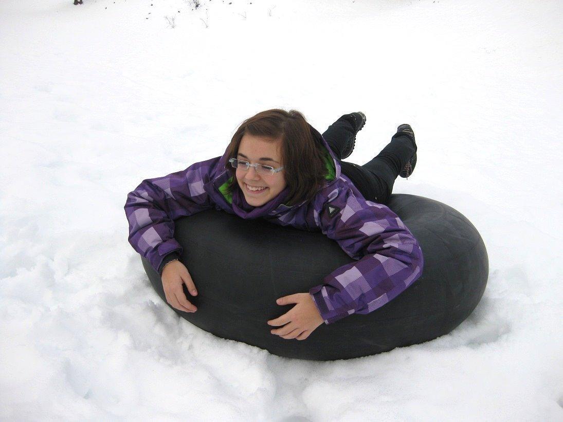 Cámara de camión Ø 80cm – Flotador hinchable para nieve y diversión 3/5