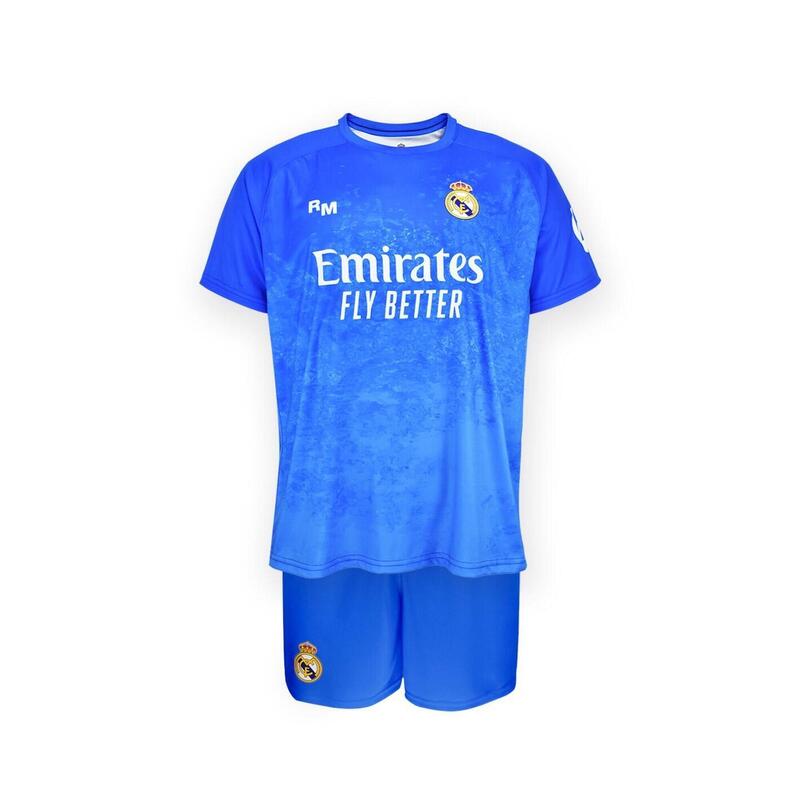 Set maglia da portiere premium per bambini del Real Madrid 2025-26, replica