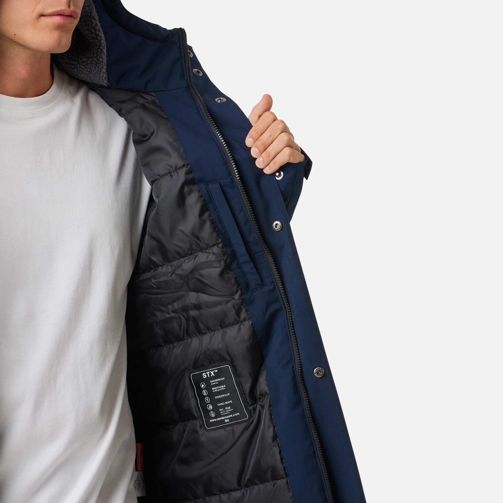 Giacca invernale da escursionismo da uomo impermeabile Sarek Insulated Jacket 7/7