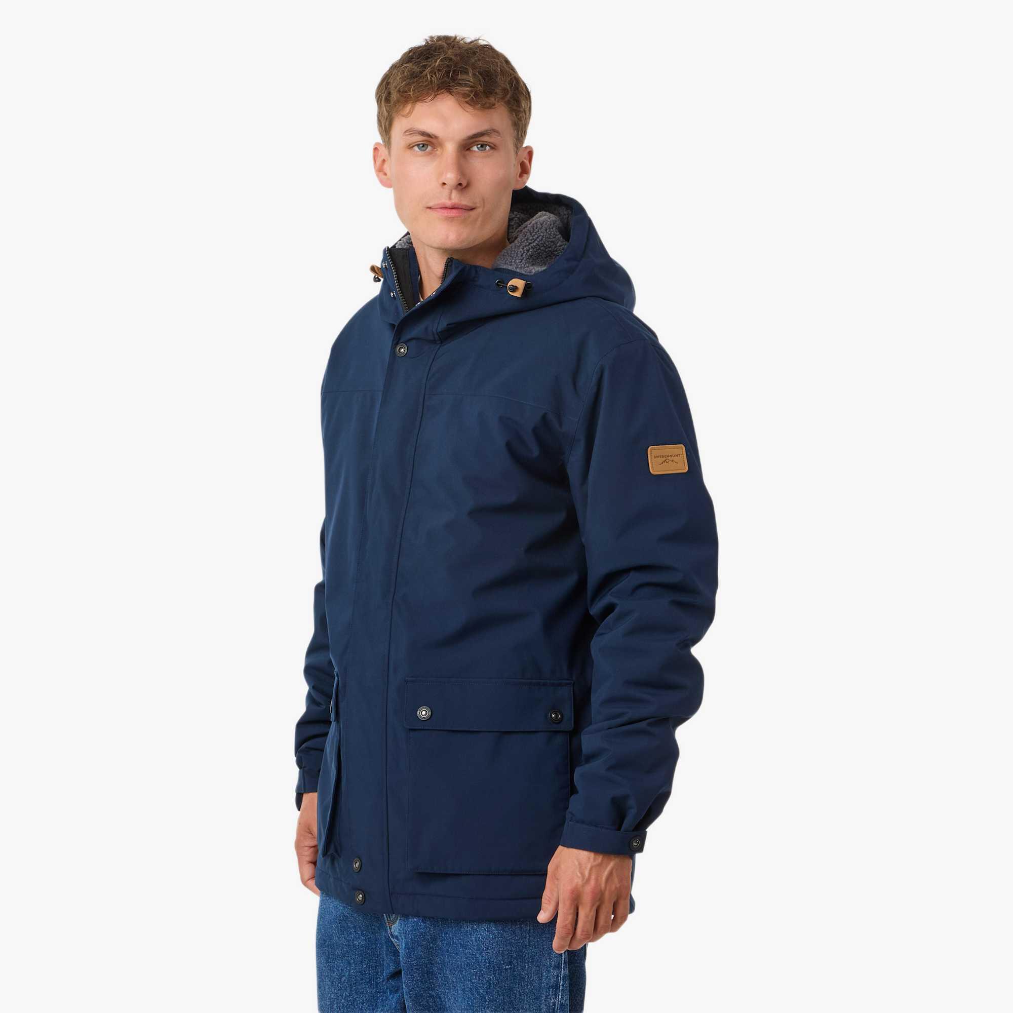 Giacca invernale da escursionismo da uomo impermeabile Sarek Insulated Jacket 4/7