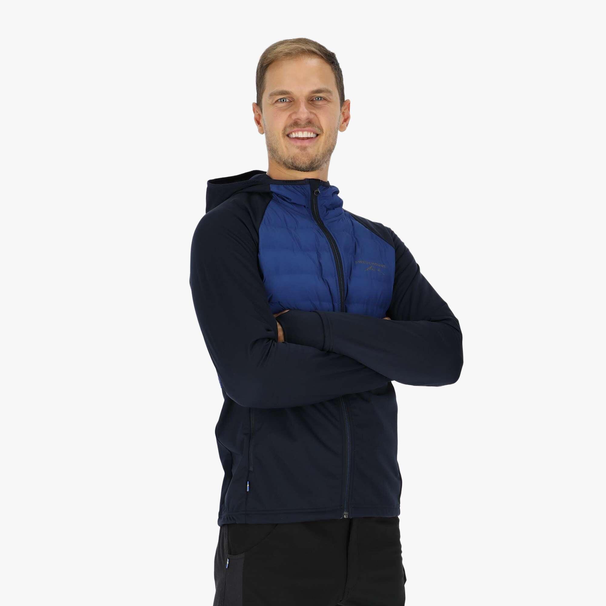 Giacca da sci di fondo da uomo impermeabile Nordic Hybrid Hooded Jacket 3/6