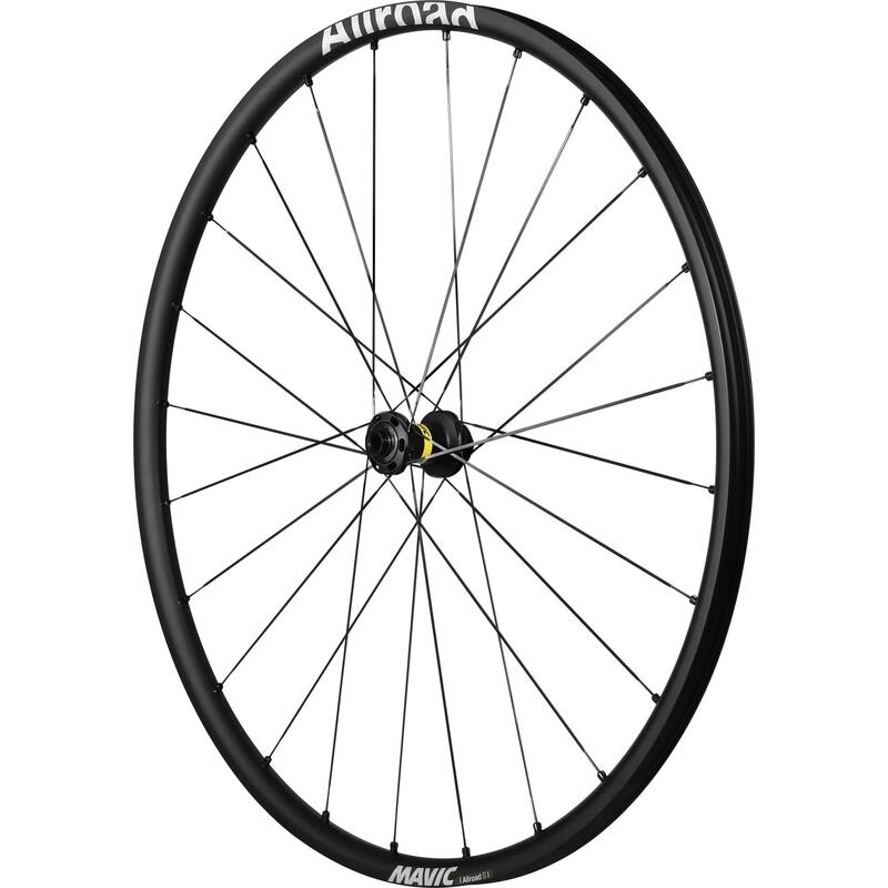 Roată ciclism de șosea Mavic Allroad S Disc Centerlock Shimano 11, negru
