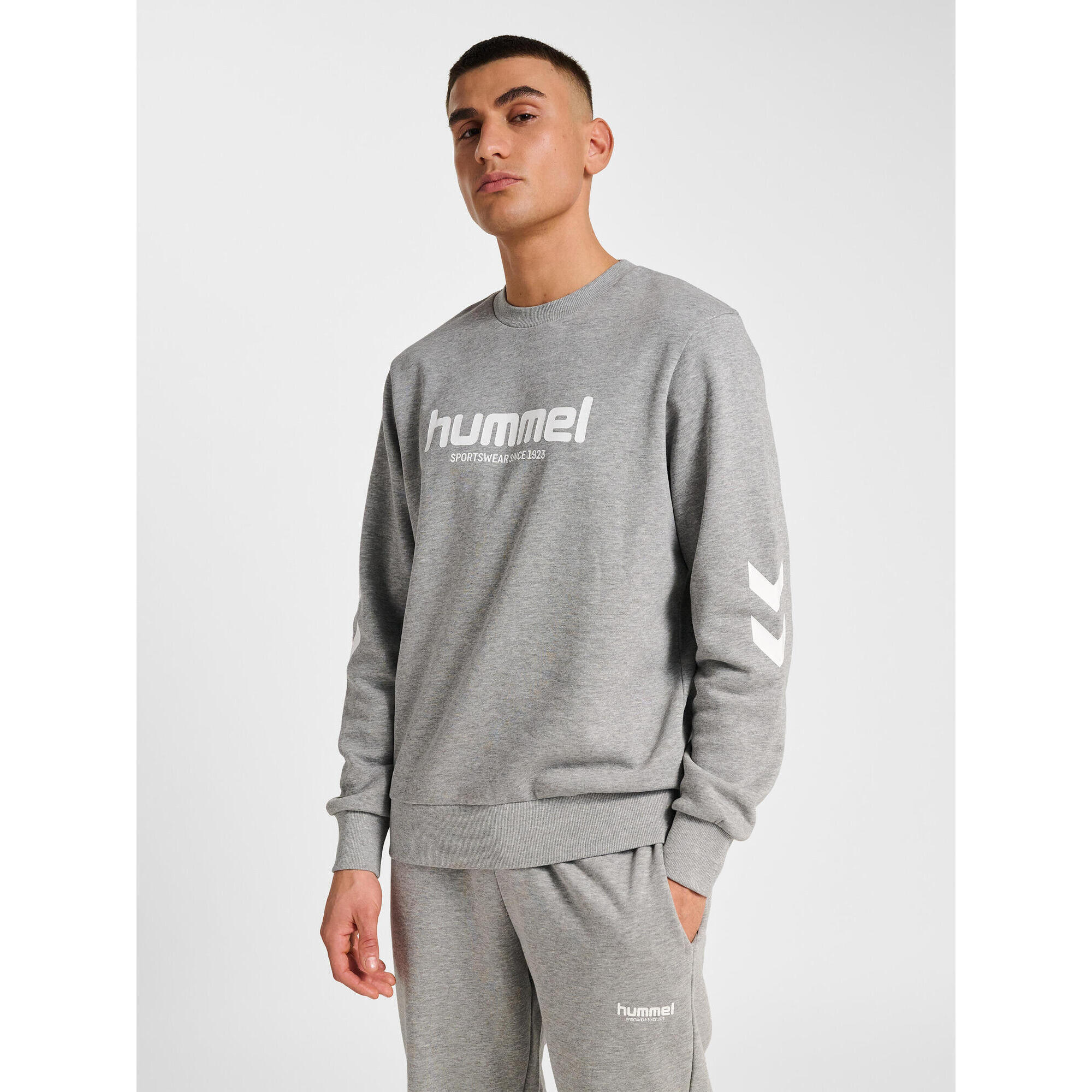 Hummel - Enfiler Sweat-shirt Hmllegacy Mode De Vie Homme Hummel - Pull - Gris - Decathlon