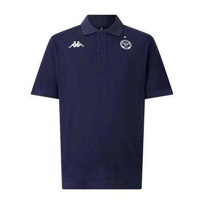 Polo union bordeaux bègles coupe d'europe voor volwassenen kappa bleu marine