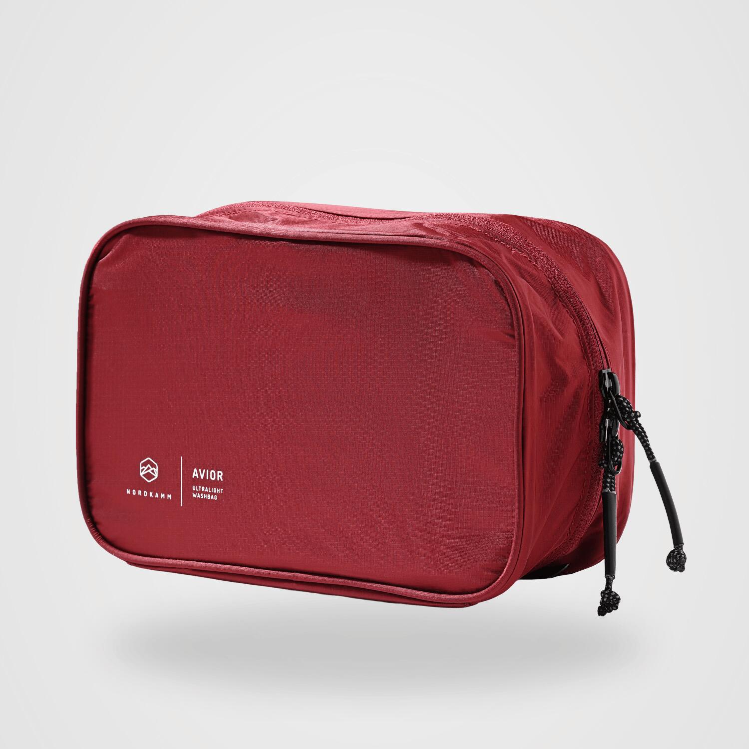 Beauty case pochette da viaggio AVIOR ultraleggero rosso 3/7