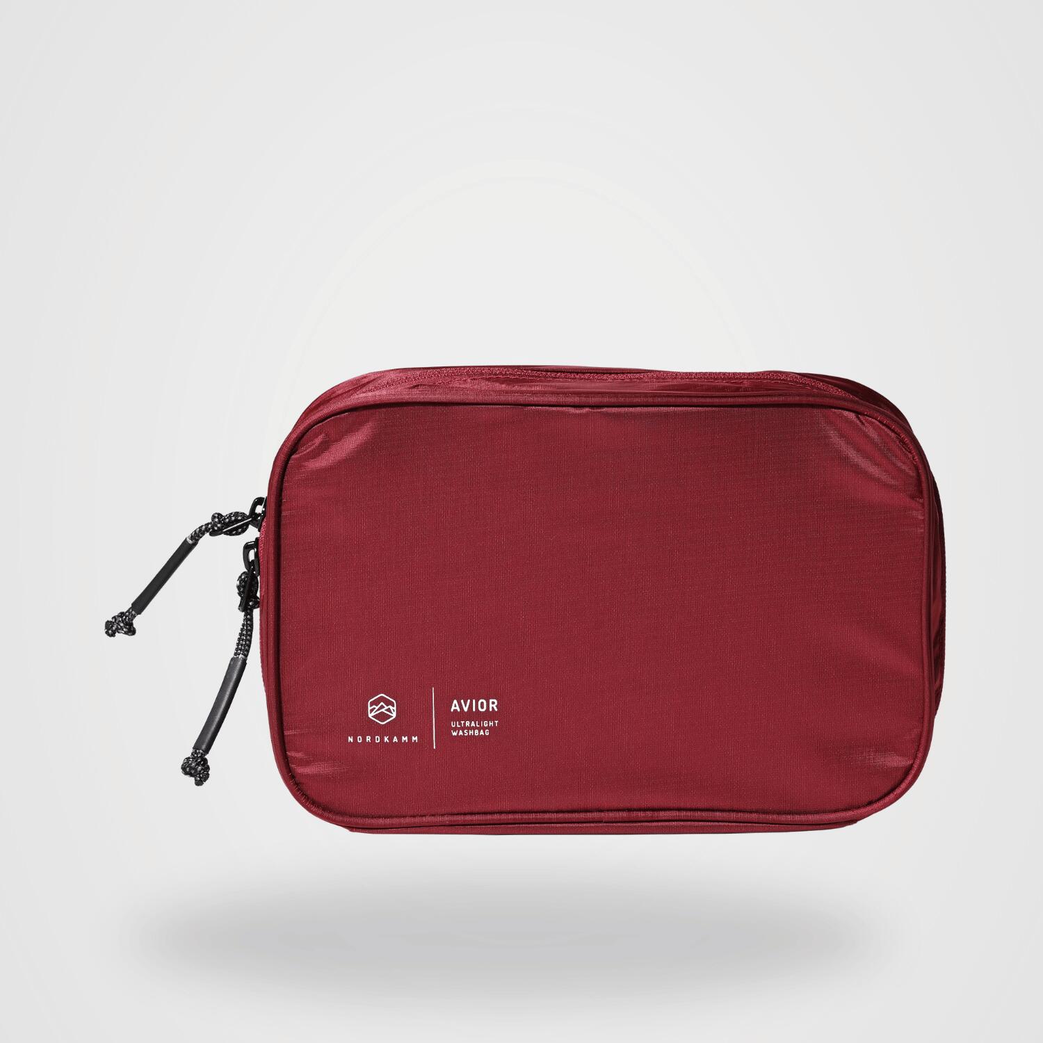 Beauty case pochette da viaggio AVIOR ultraleggero rosso 2/7