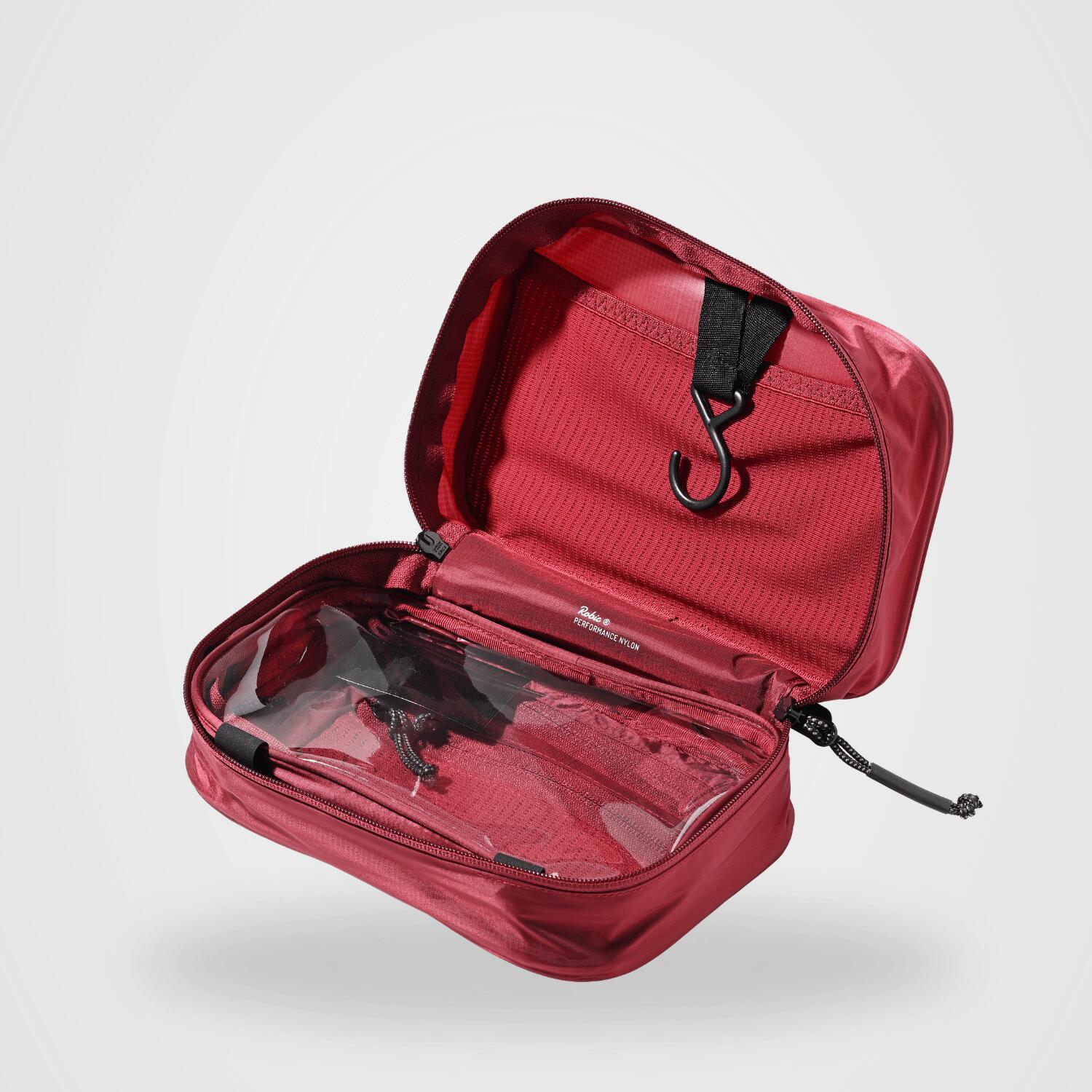 Beauty case pochette da viaggio AVIOR ultraleggero rosso 4/7