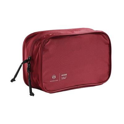 Beauty case pochette da viaggio AVIOR ultraleggero rosso