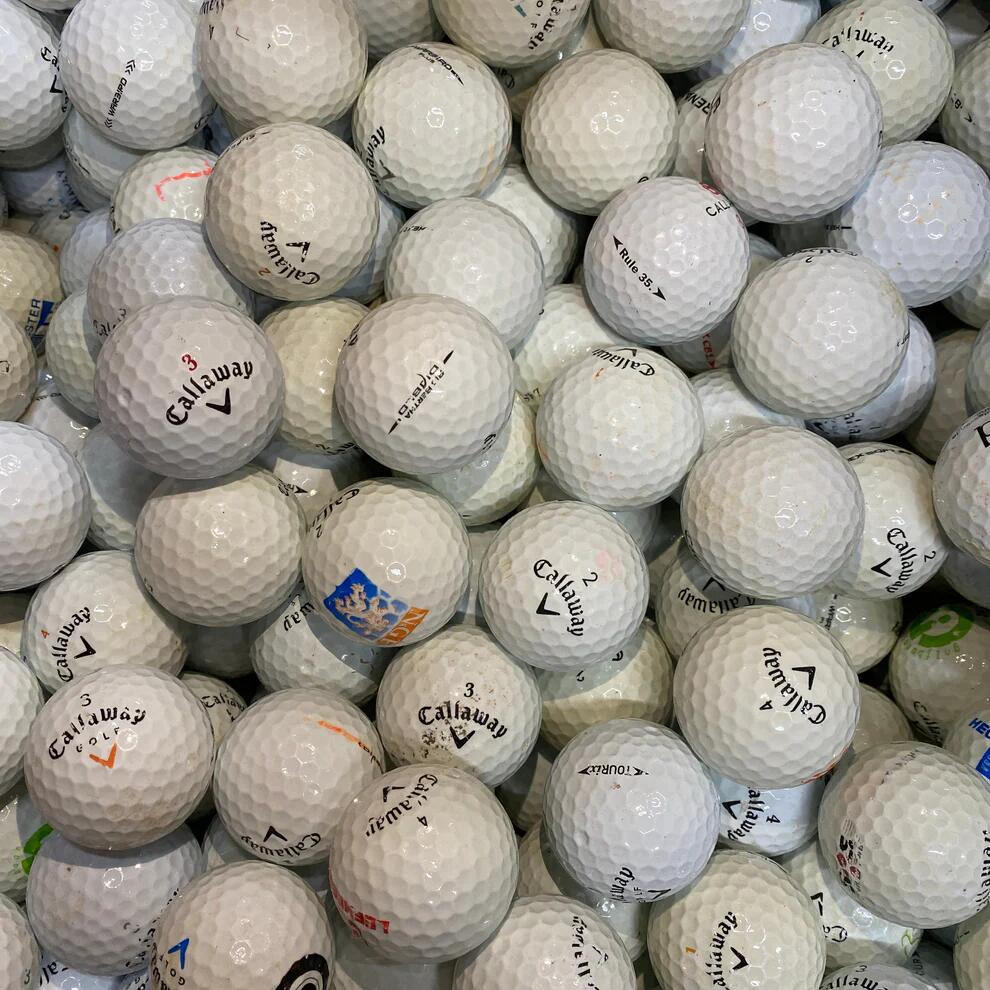 100 Pelotas de Golf Callaway Mix Cross – Lakeballs / Usadas 2/2