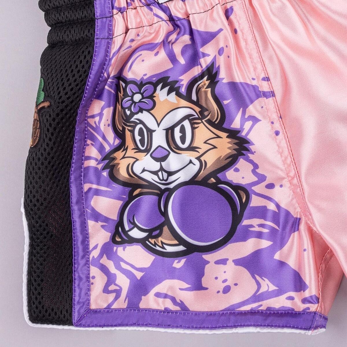 Kids Muay Thai Shorts 8 WEAPONS Jenny pink 3–4Y 4/7