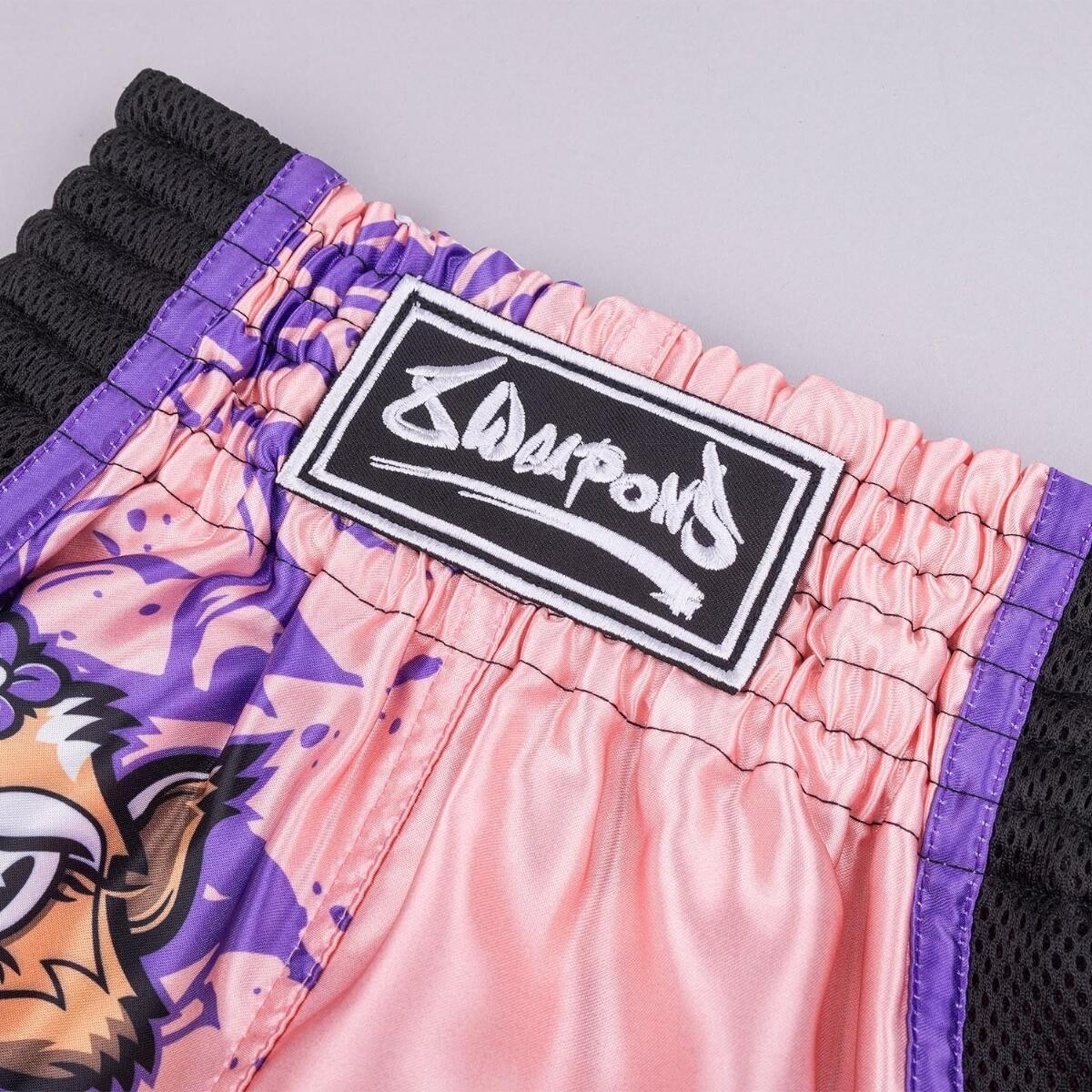 Kids Muay Thai Shorts 8 WEAPONS Jenny pink 3–4Y 6/7