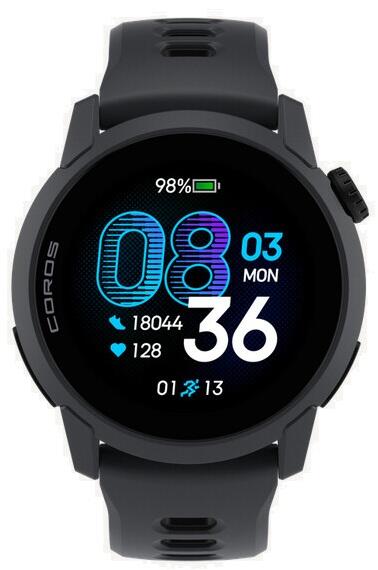 Montre GPS Coros Pace 4 Silicone Noir 2/7