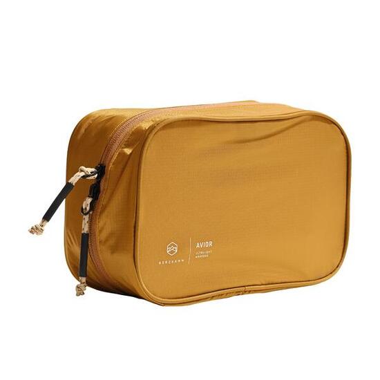 Trousse de toilette AVIOR à suspendre, ultralégère, jaune