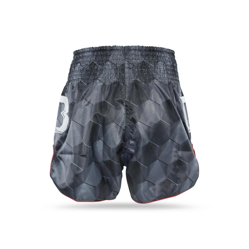Unisex Muay Thai Pantalón corto Pantalón Muay Thai Fairtex x Booster TBT Stealth 3/3