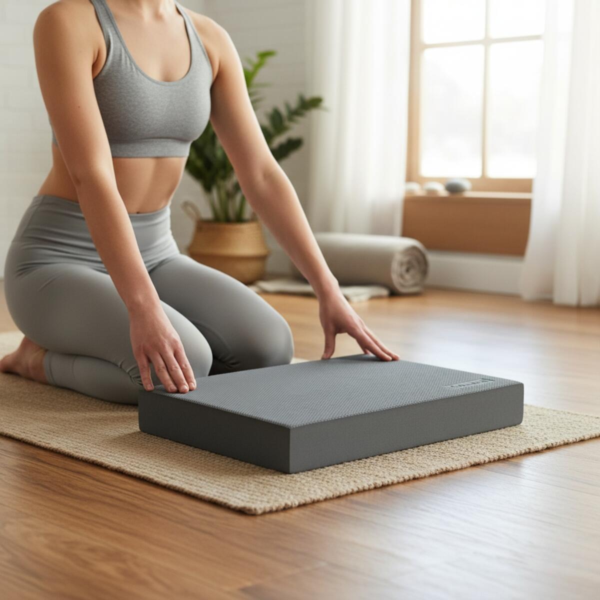Balance Pad Balance Schaumstoff-Stützkissen JustFit 3/3