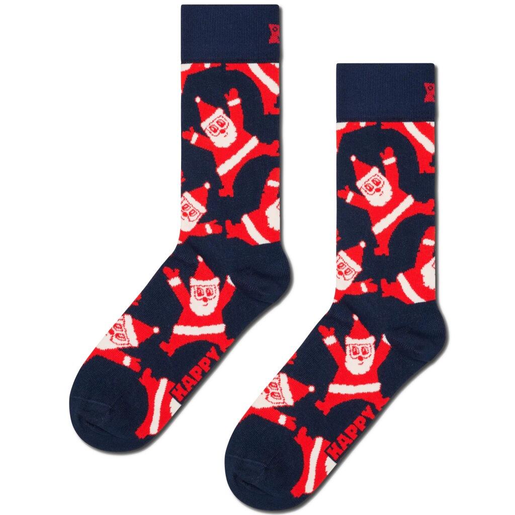 Ciorapi Happy Socks Model Santa Culoare Albastru