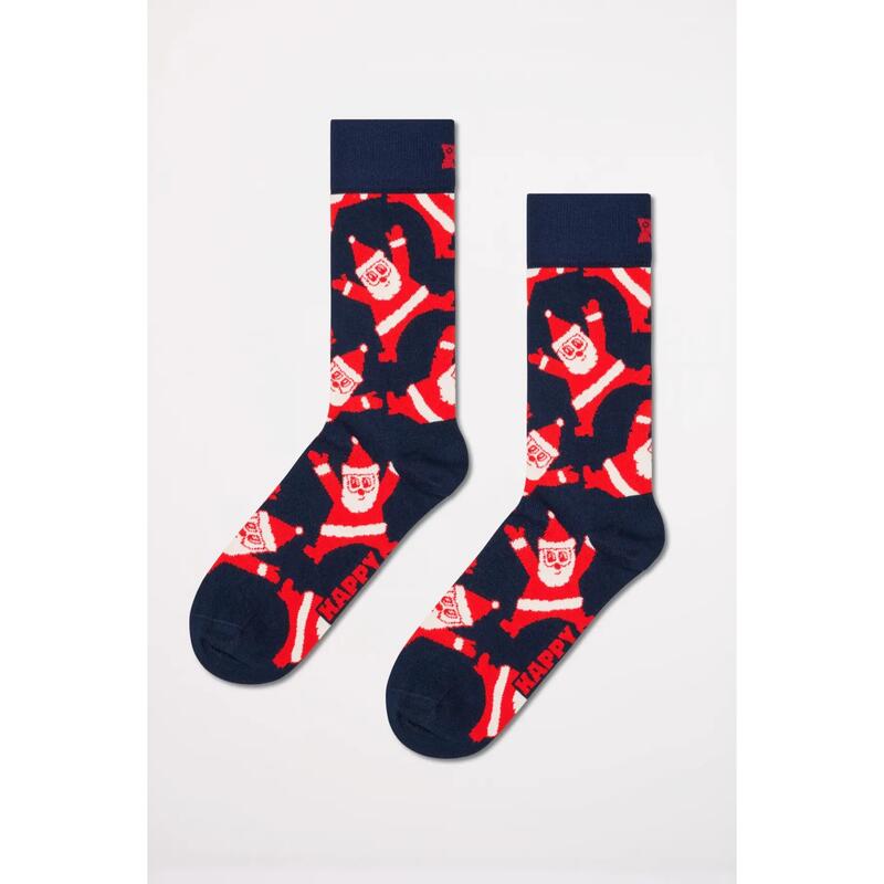 Ciorapi Happy Socks Model Santa Culoare Albastru