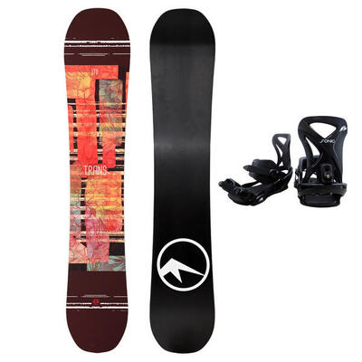 Trans Set Snowboard LTD Autumn Orange Sondermodell 141cm + Sonic Bindung M