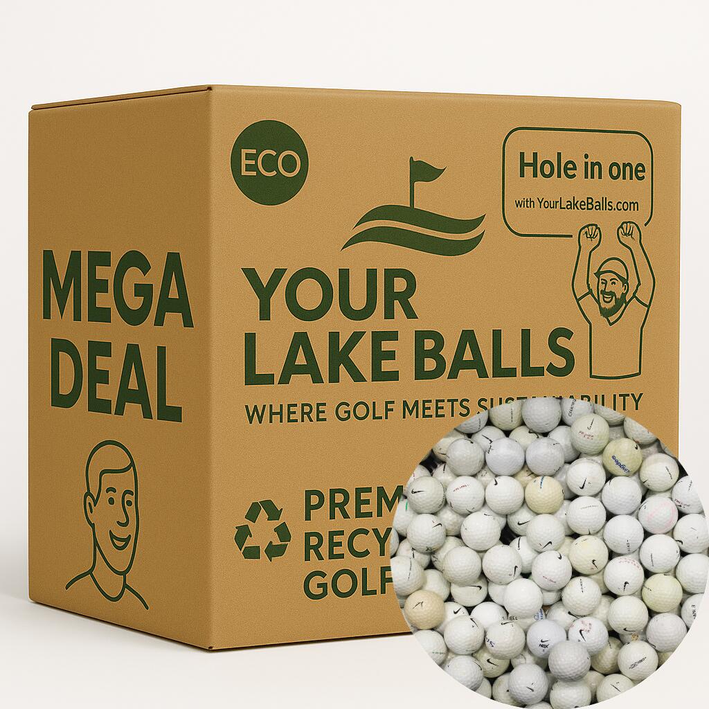 Nike - 100 Balles De Golf Nike Mix Cross – Lakeballs / D’occasion - Balle De Golf - Blanc - 36 Mm - Decathlon