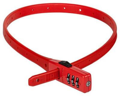 Kryptonite Click Lock Cavo rosso