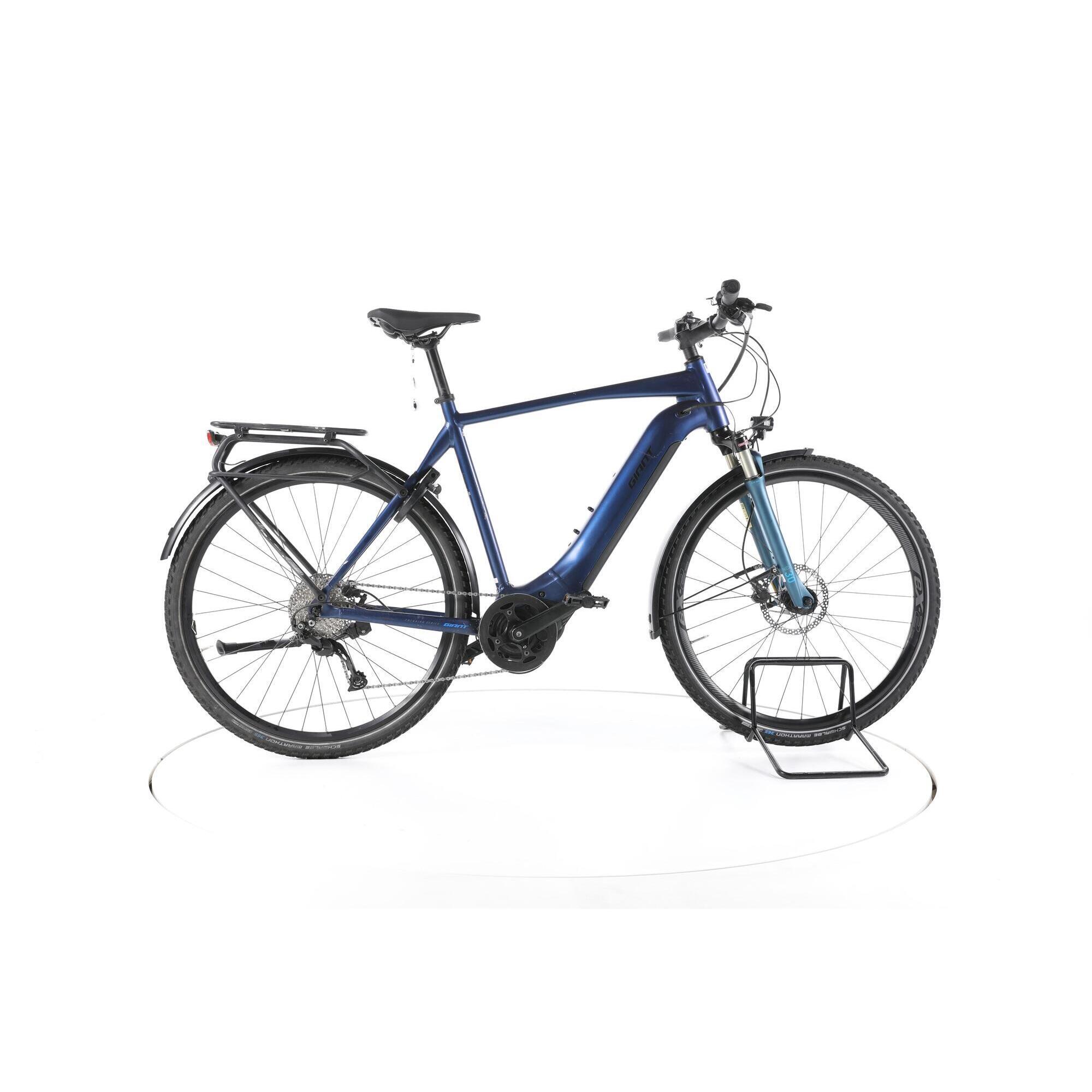 Giant - Reconditionné - Giant Explore E+ 2 Trekking Vélo Électrique - Bon - Vélo Tout Chemin - Bleu - 48 Xl - Decathlon