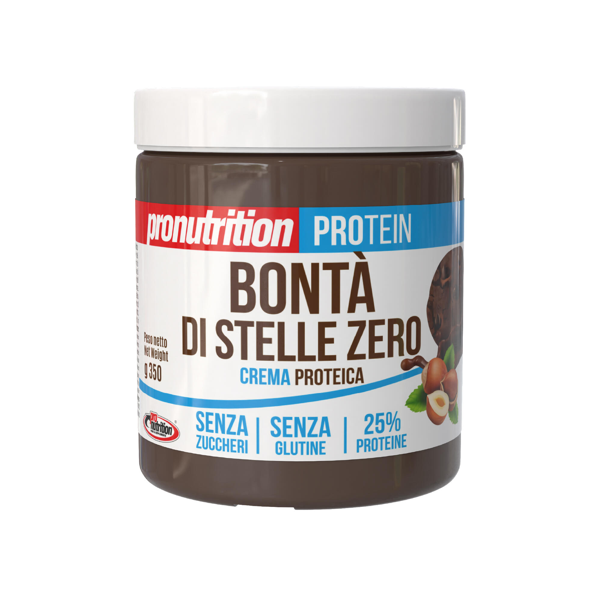 PRO NUTRITION Pro Nutrition Crema Proteica Zero 350 g - Cioccolato Crunchy.