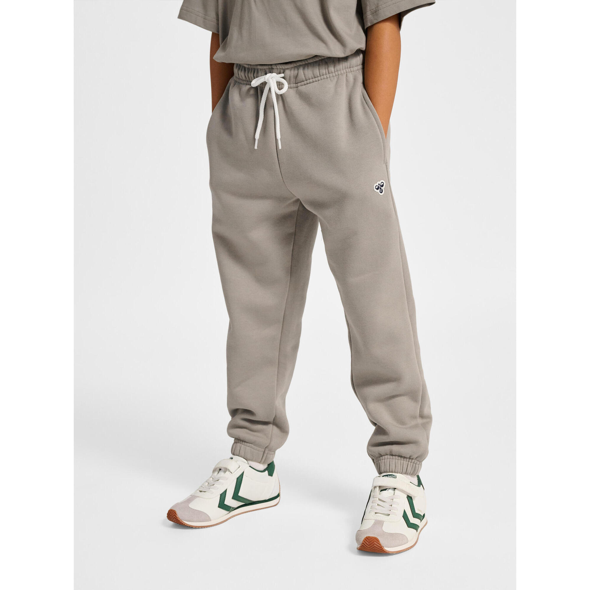 Hummel - Fermeture À Cordon Pantalon Hmljr Loose Enfant Hummel - Pantalons - Gris - Decathlon
