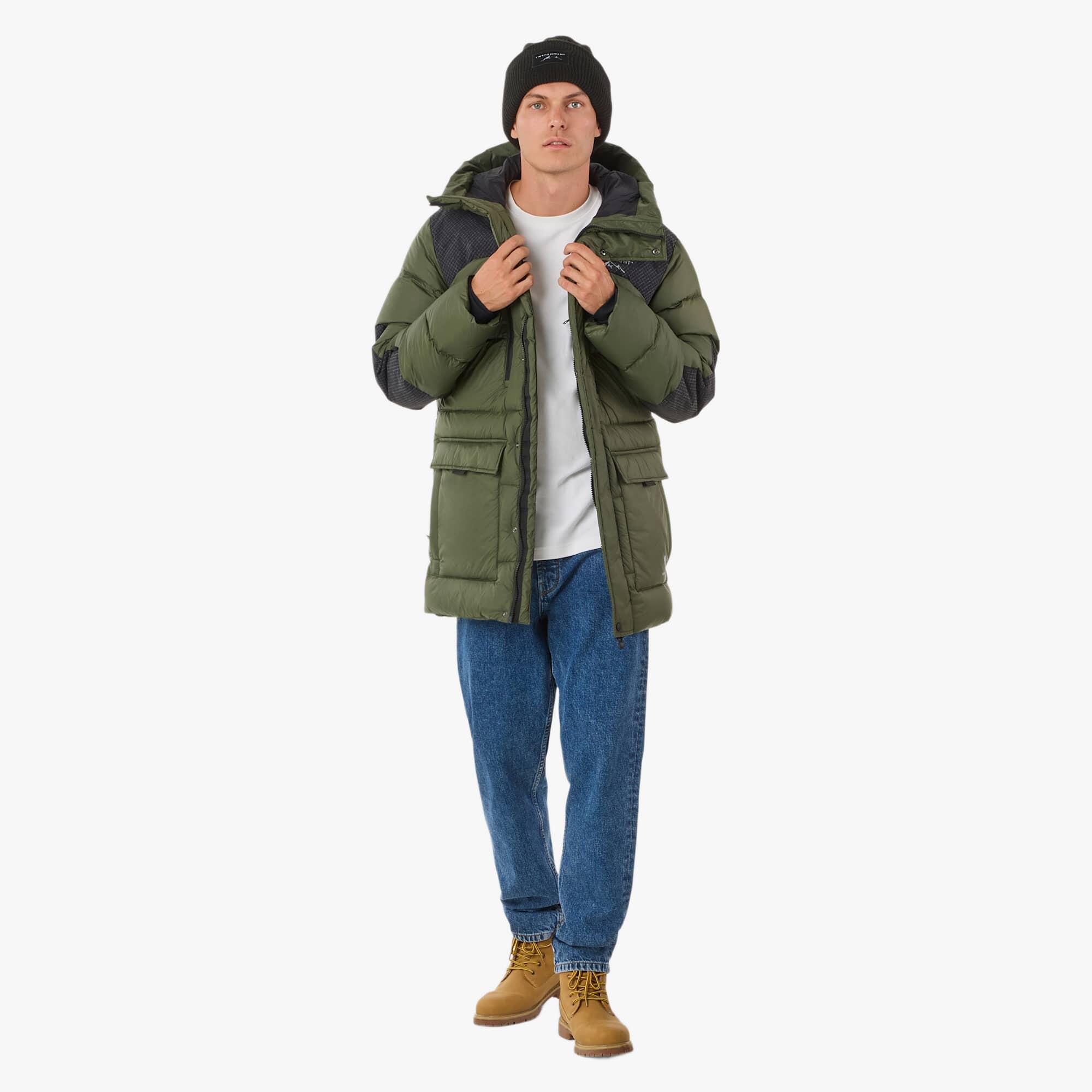 Parka de randonnée homme hiver coupe-vent respirante Östersund Expedition Down 3/8