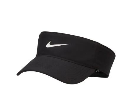 Visiera da golf Nike Dri-Fit nera
