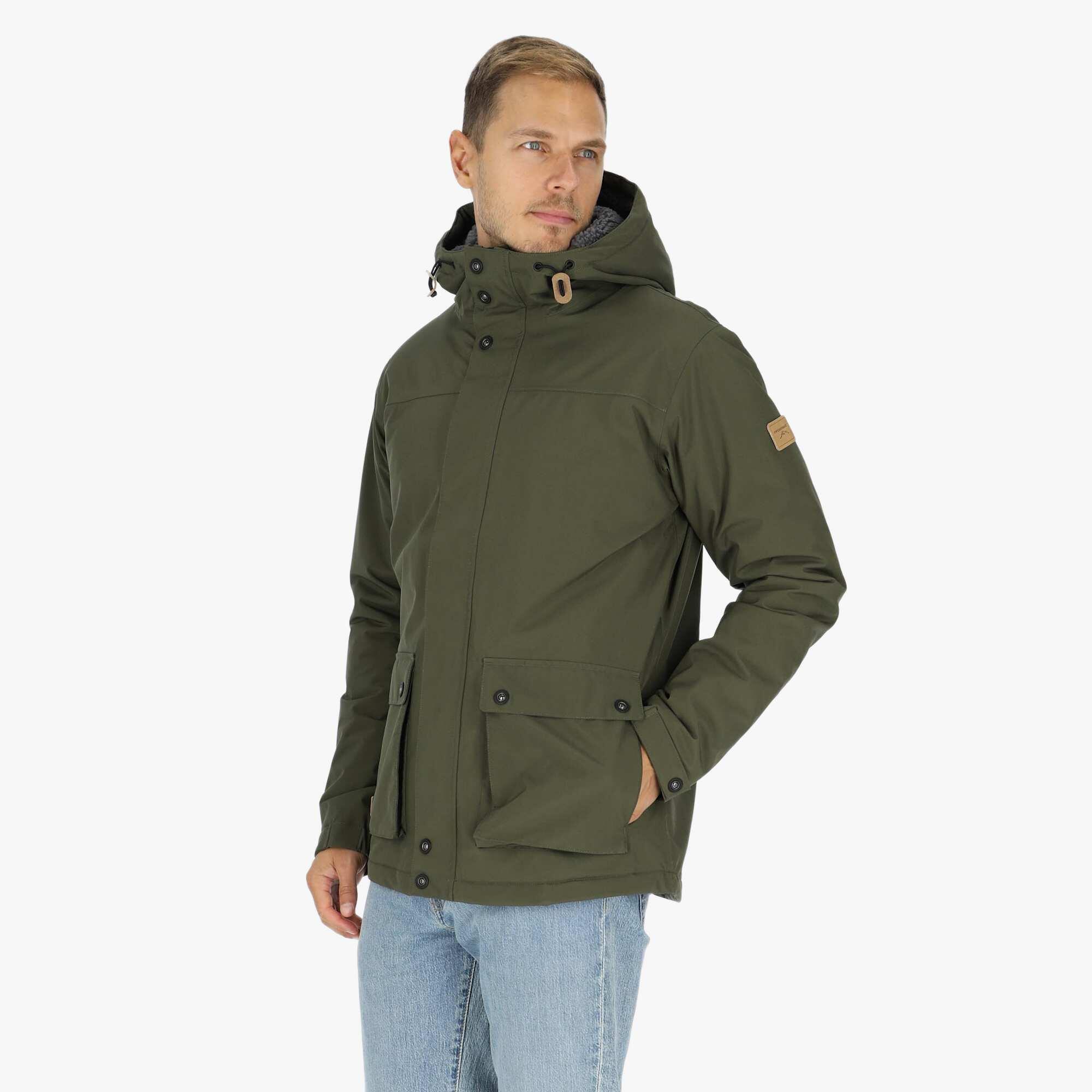 Swedemount - Veste De Randonnée Homme Hiver Imperméable Coupe-vent Sarek Insulated - Veste - Vert - Decathlon