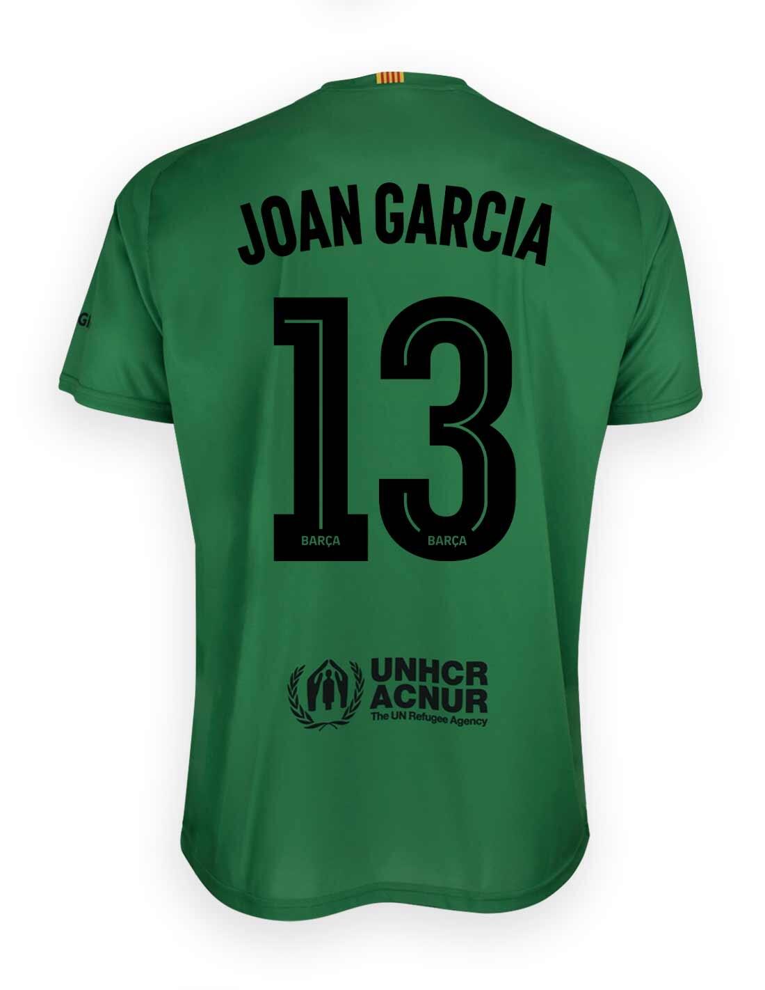 Conjunto infantil Joan Garcia FC Barcelona 25/26 - Réplica Oficial 3/4