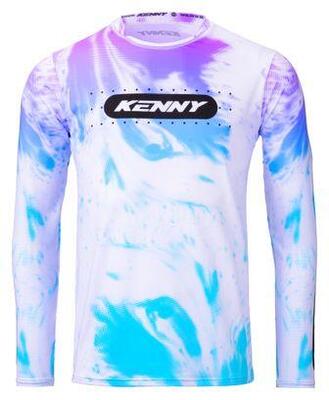 Maglia Maniche Lunghe Kenny Prolight Bianco/Viola