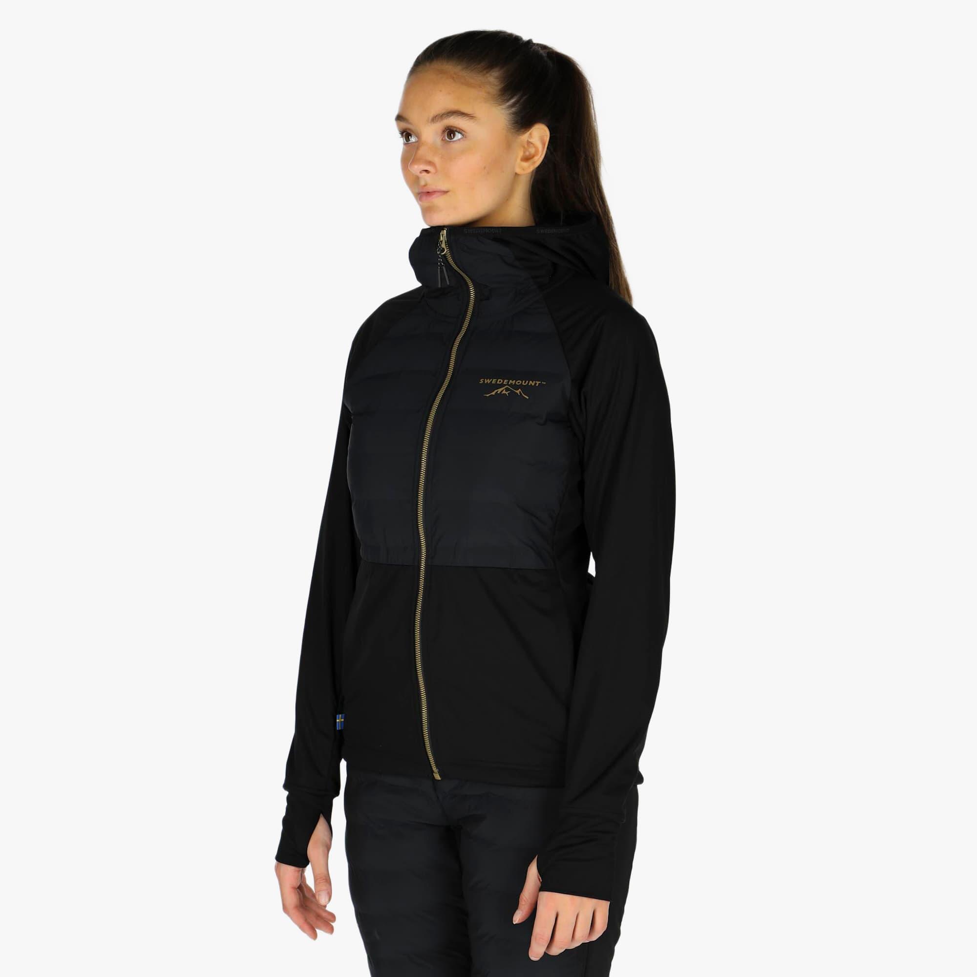 Dames cross-country ski jas waterdicht ademend Nordic Hybrid Hooded W 3/6