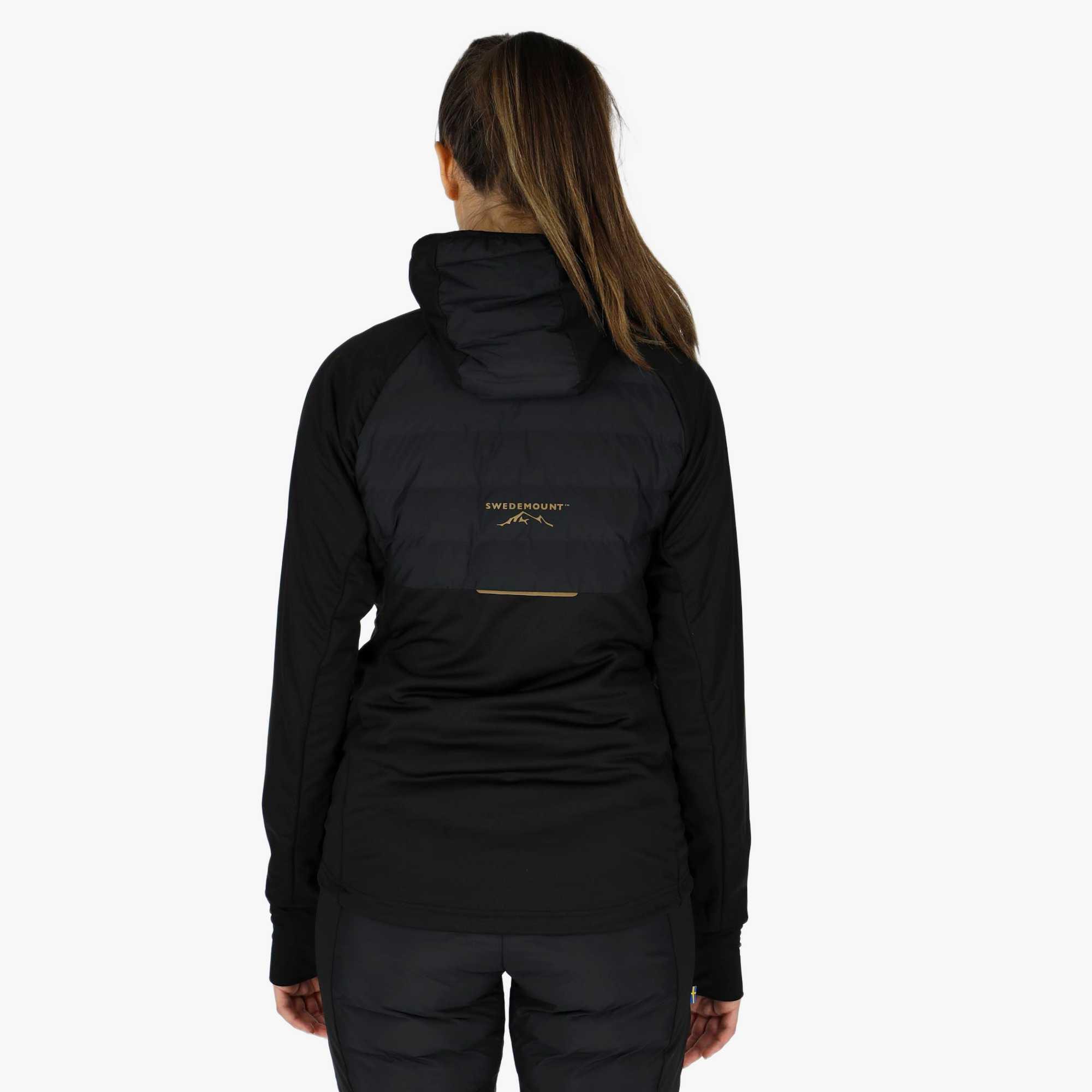 Dames cross-country ski jas waterdicht ademend Nordic Hybrid Hooded W 2/6