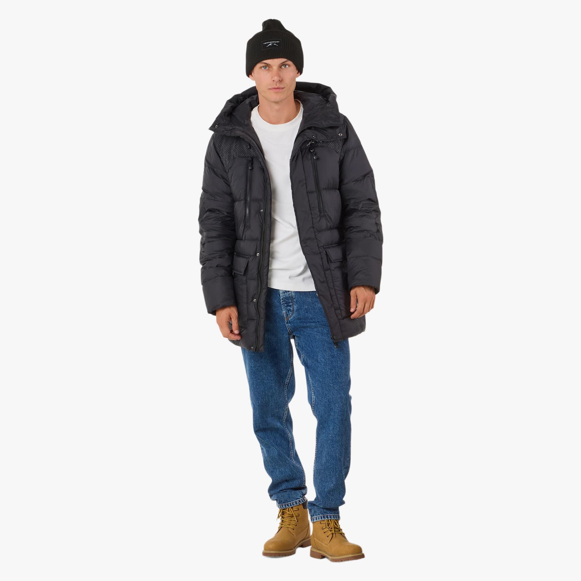 Herren Wanderjacke Winter winddicht atmungsaktiv Östersund Expedition Down Parka 3/8
