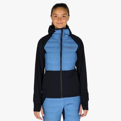 Dames cross-country ski jas waterdicht ademend nordic hybrid hooded w