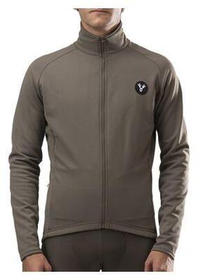 Lebram thermisch trainingsjack khaki groen