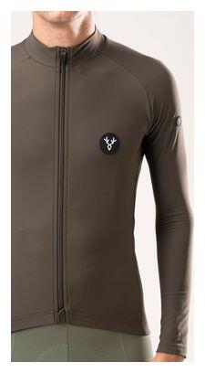 Maillot de manga larga LeBram Off-Road Mid-Season Verde caqui 3/7