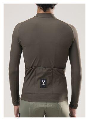 Maillot de manga larga LeBram Off-Road Mid-Season Verde caqui 2/7
