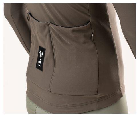 Maillot de manga larga LeBram Off-Road Mid-Season Verde caqui 5/7