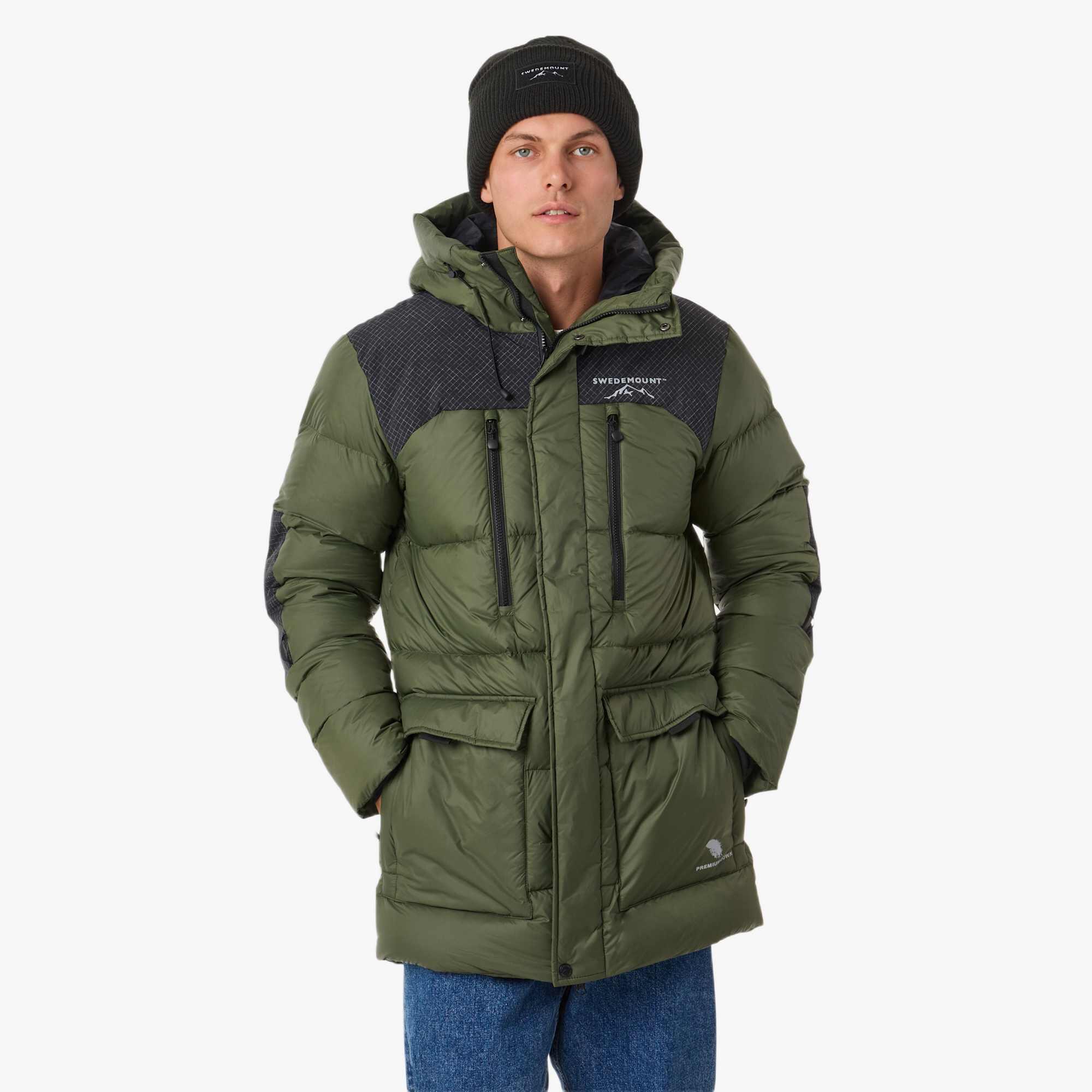 Swedemount - Parka De Randonnée Homme Hiver Coupe-vent Respirante Östersund Expedition Down - Veste - Vert - Decathlon