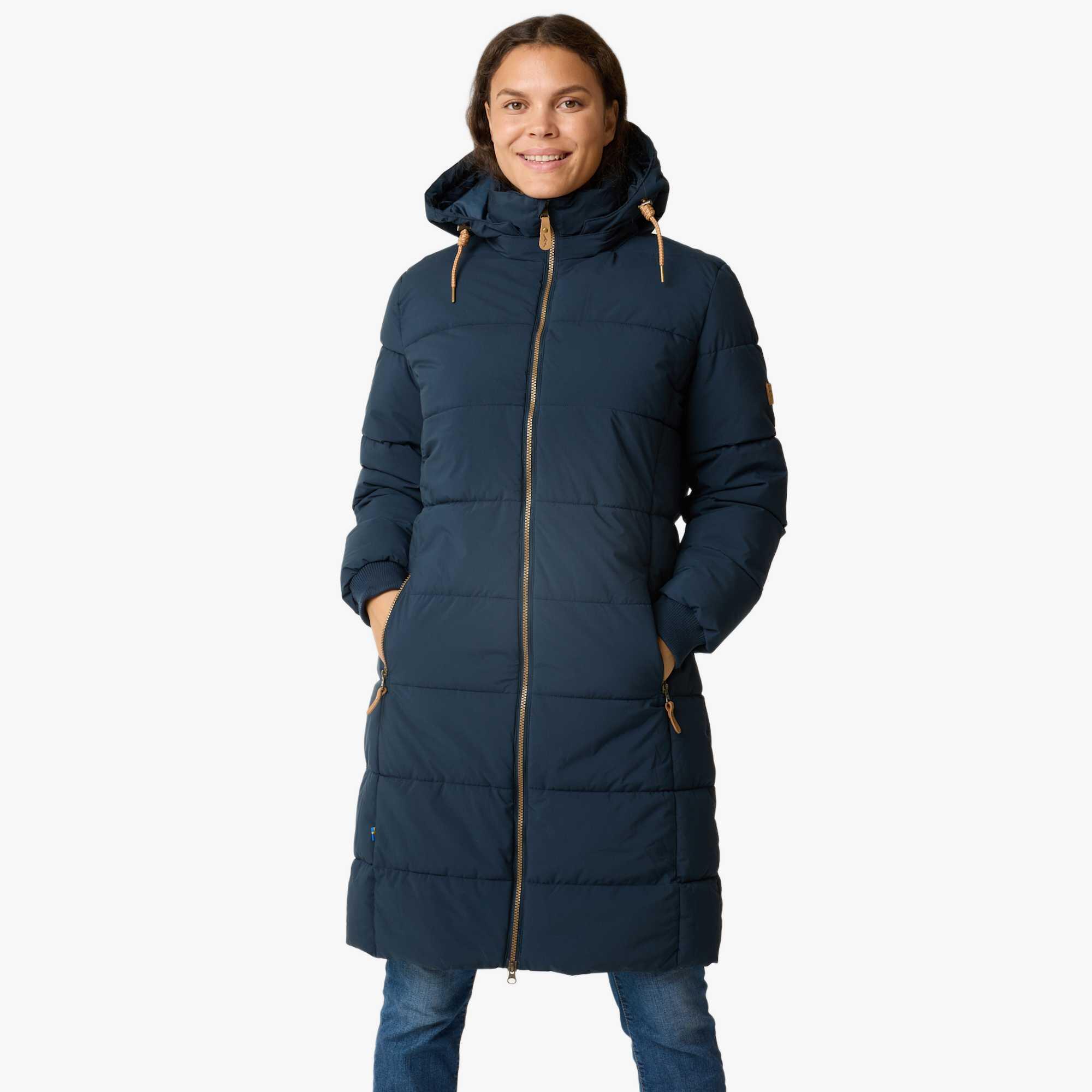 Kurtka zimowa Turystyka Damska Swedemount Nordkap Parka W oddychająca