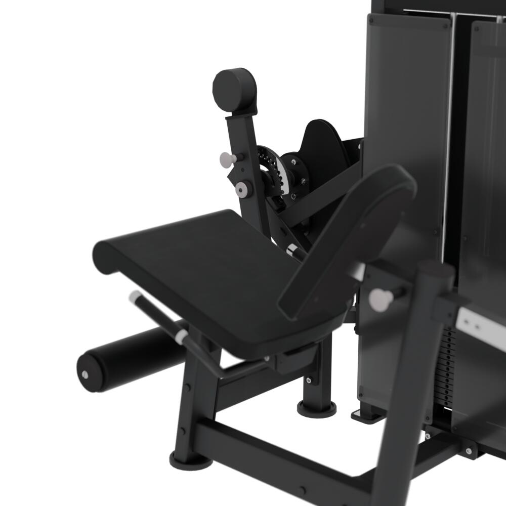 Machine à extension des quadriceps à sélectionner | Série Compact 3/4