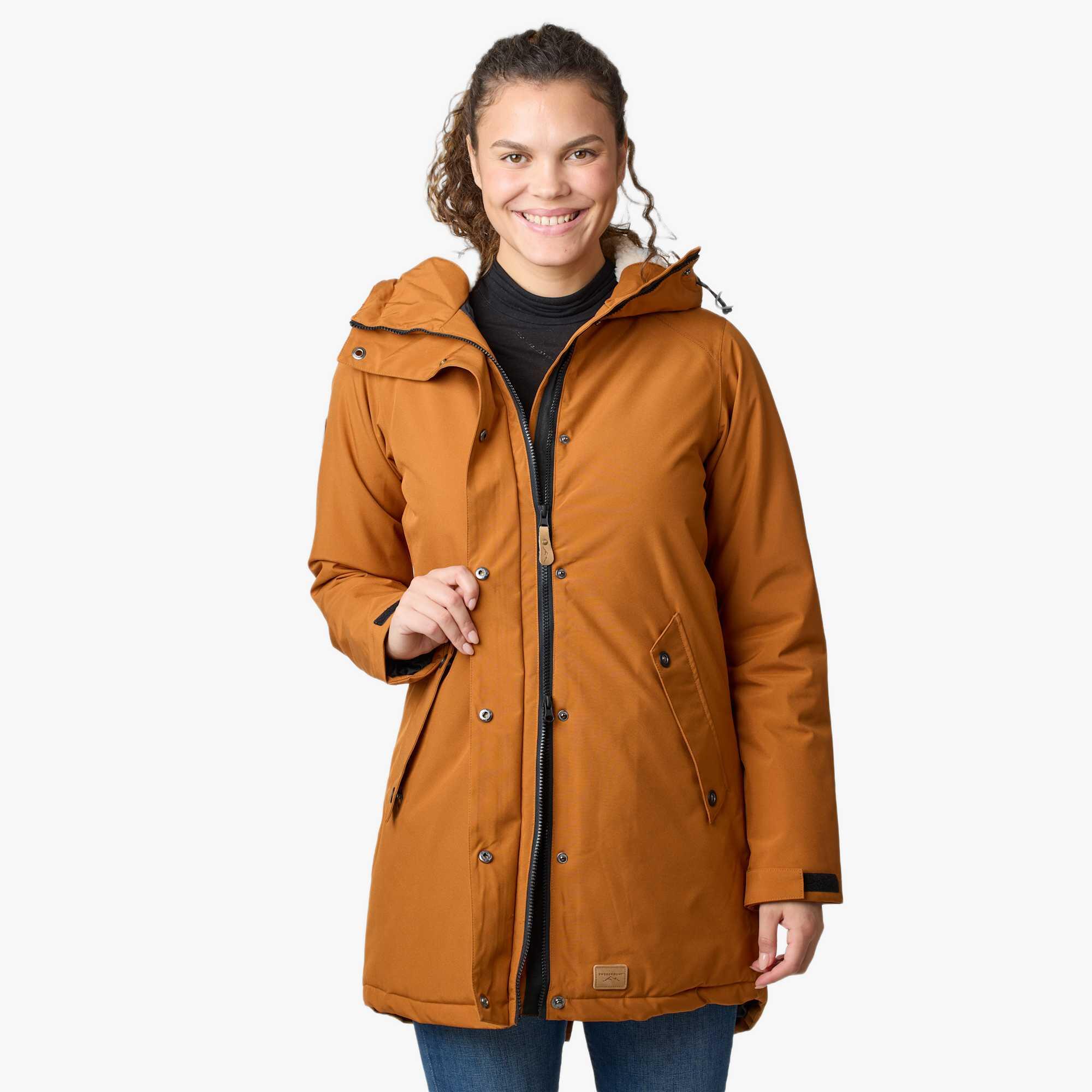 Chaqueta de invierno senderismo mujer impermeable Sarek Insulated Coat 3/7
