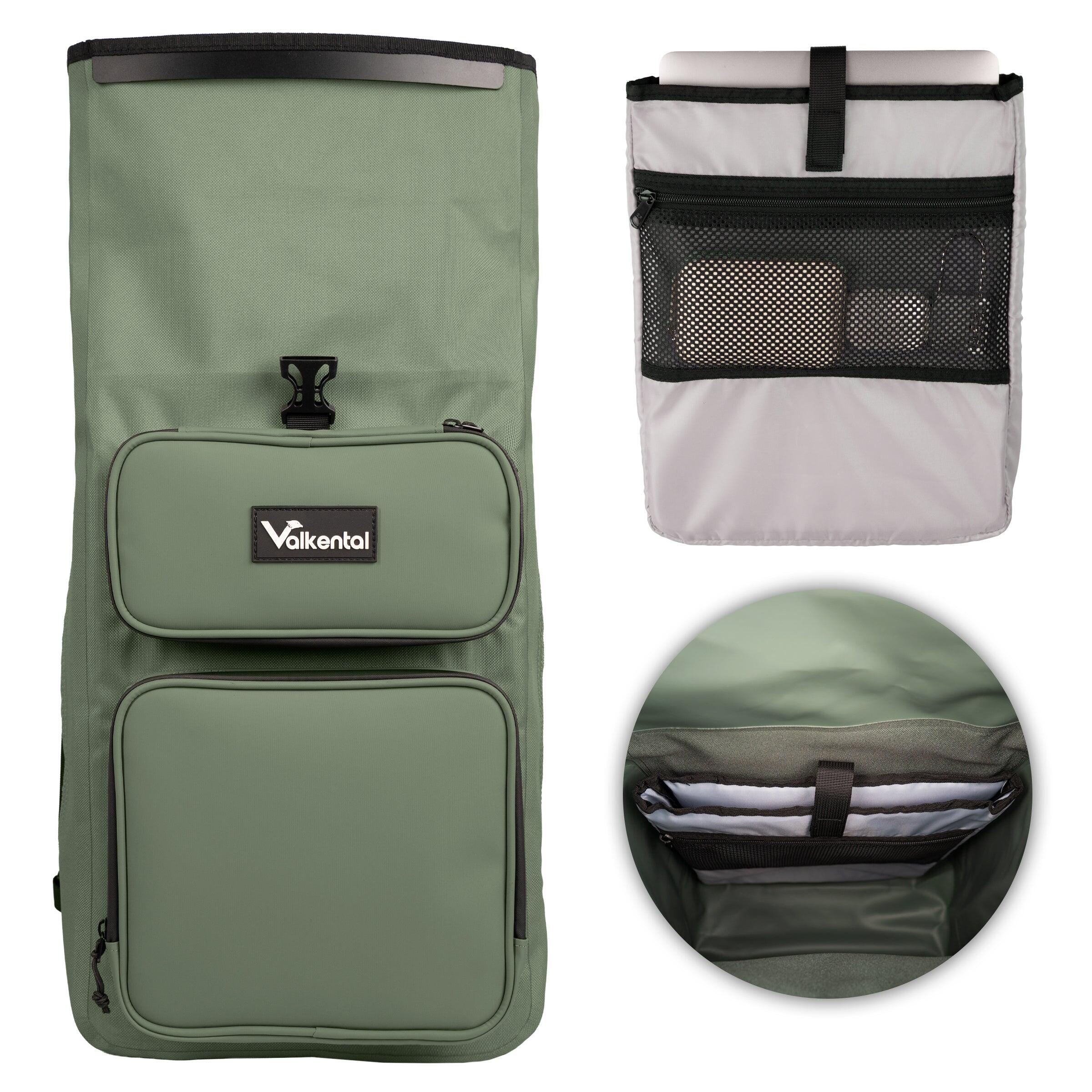 Sacoche vélo 2en1 porte-bagages sac à dos étanche 28 L - UrbanX 7/7
