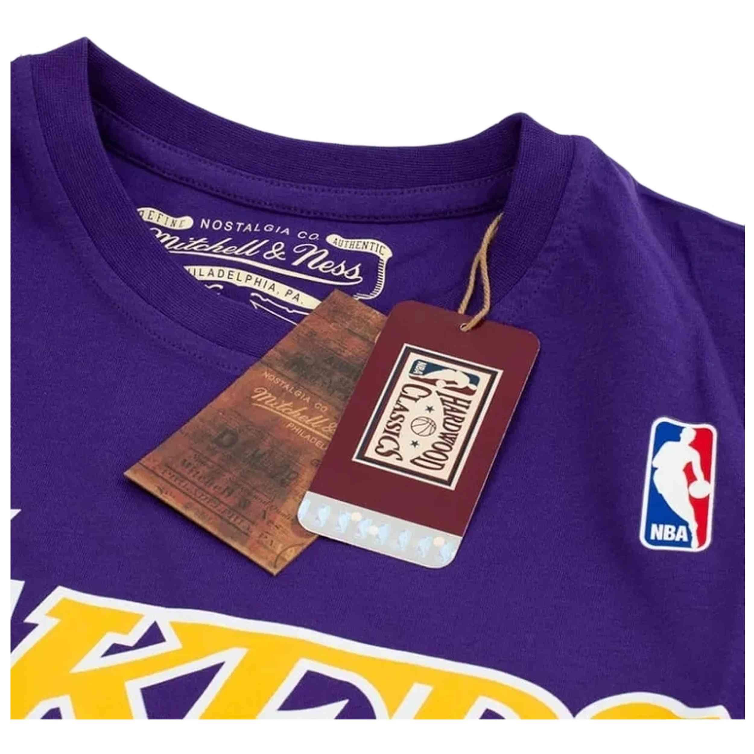 Camiseta de manga corta Mitchell & ness modelo BNN3CW19045-LALPURP96 para hombre 4/4